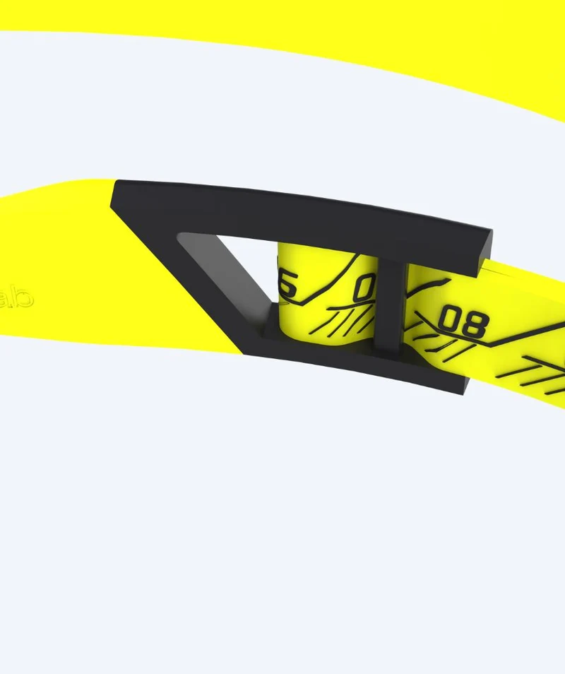 Speedo Elite Schwimmbrillen - Fastskin Pure Focus Mirror - Gelb/Schwarz