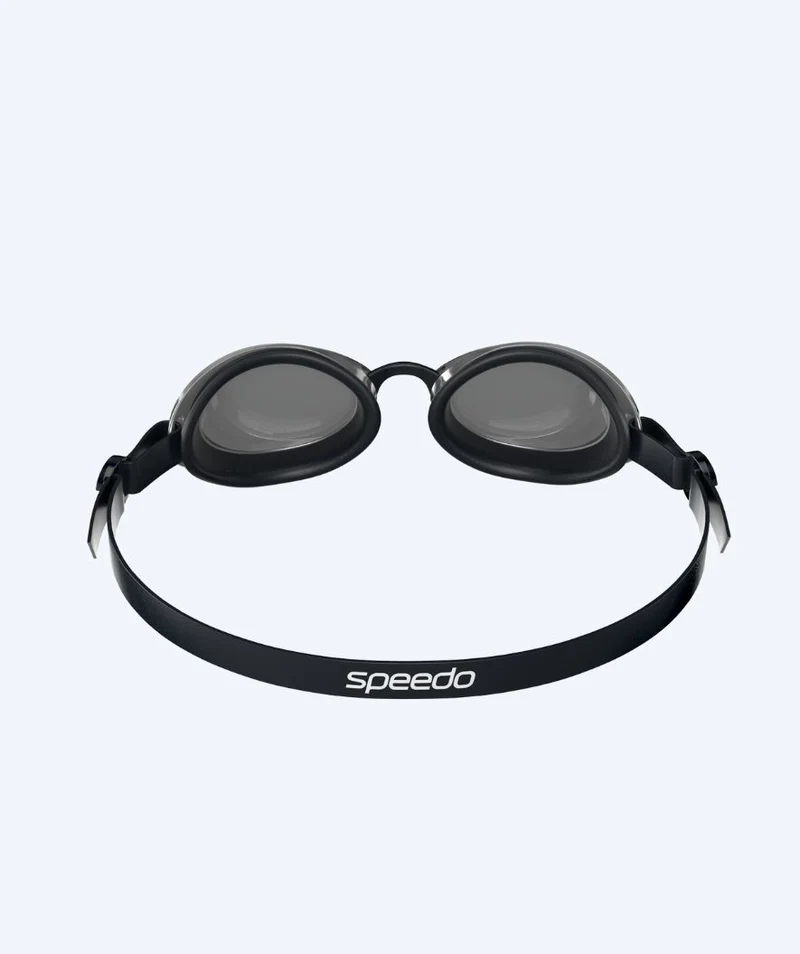 Speedo Schwimmbrille für Freizeitschwimmer - Jet 2.0 - Schwarz/Silber (Mirror Scheiben)