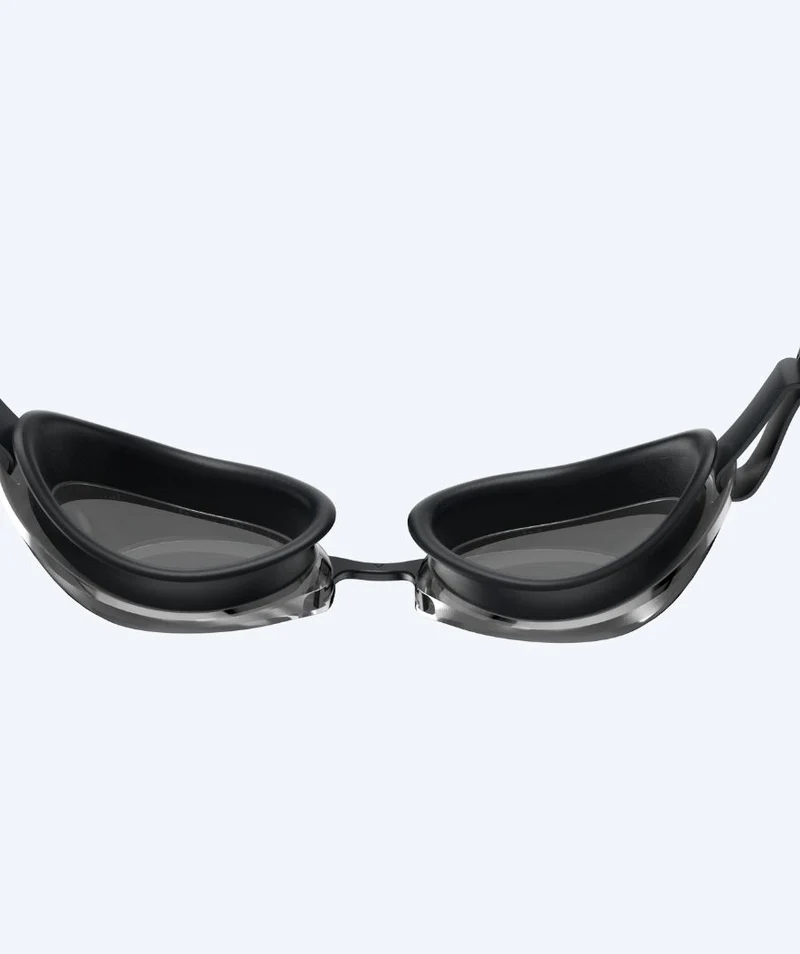 Speedo Schwimmbrille für Freizeitschwimmer - Jet 2.0 - Schwarz/Silber (Mirror Scheiben)