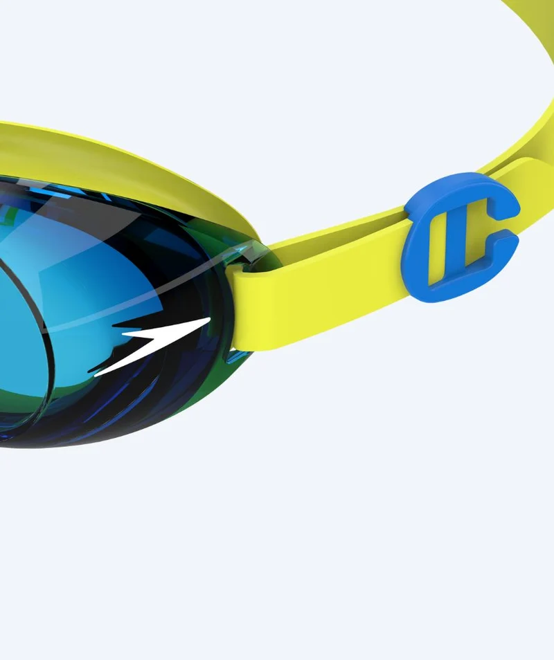 Speedo Schwimmbrille für Kinder (6-14) - Jet 2.0 - Gelb/Blau