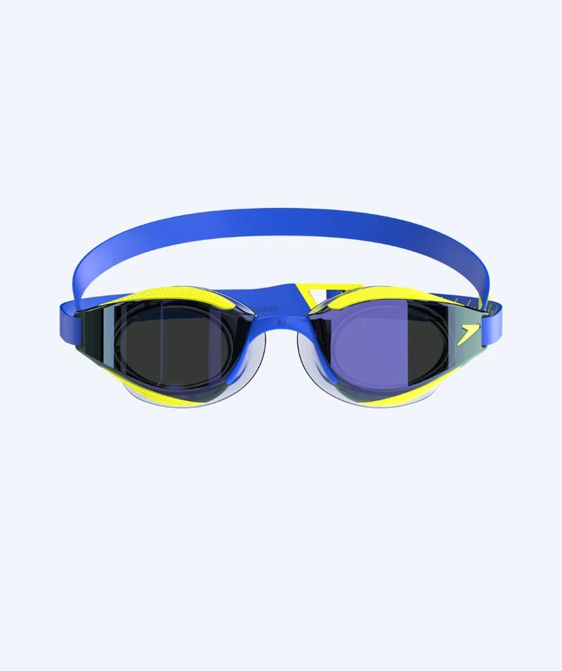 Speedo Elite Schwimmbrillen - Fastskin Hyper Elite Mirror - Gelb/Blau