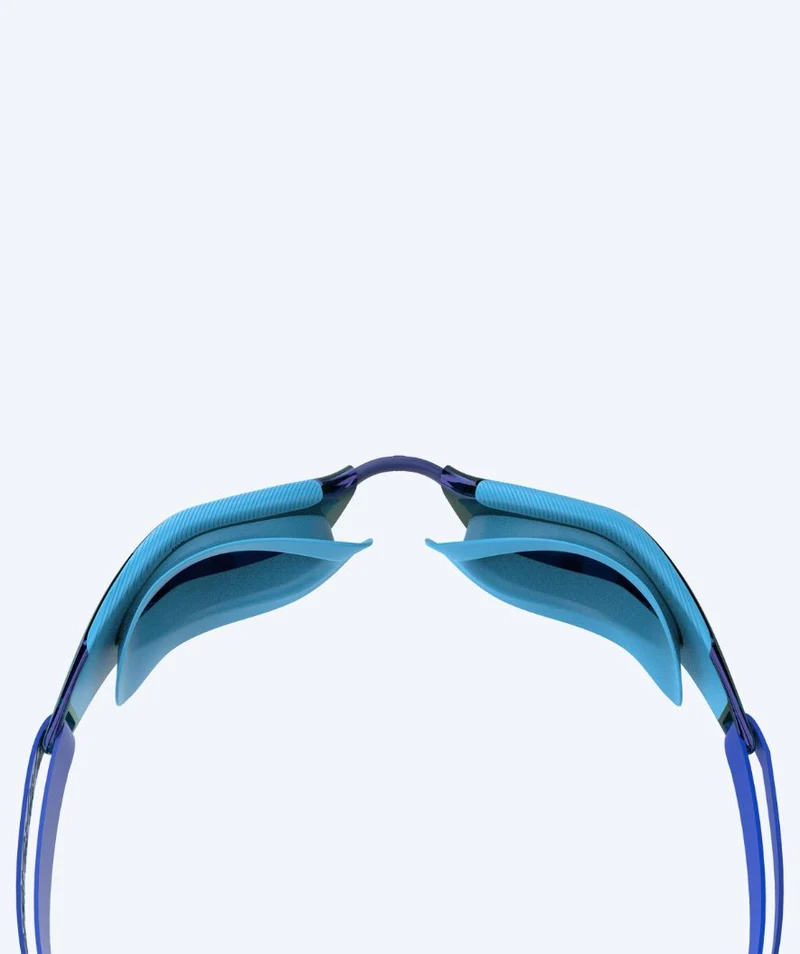 Speedo Wettkampf Schwimmbrille für Kinder (6-14) - Fastskin Hyper Elite Mirror - Blau