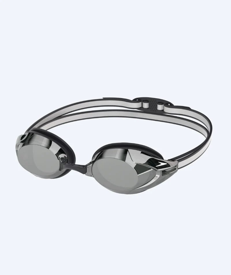 Speedo Elite Schwimmbrillen - Vanquisher 3.0 Mirrored - Schwarz/Silber