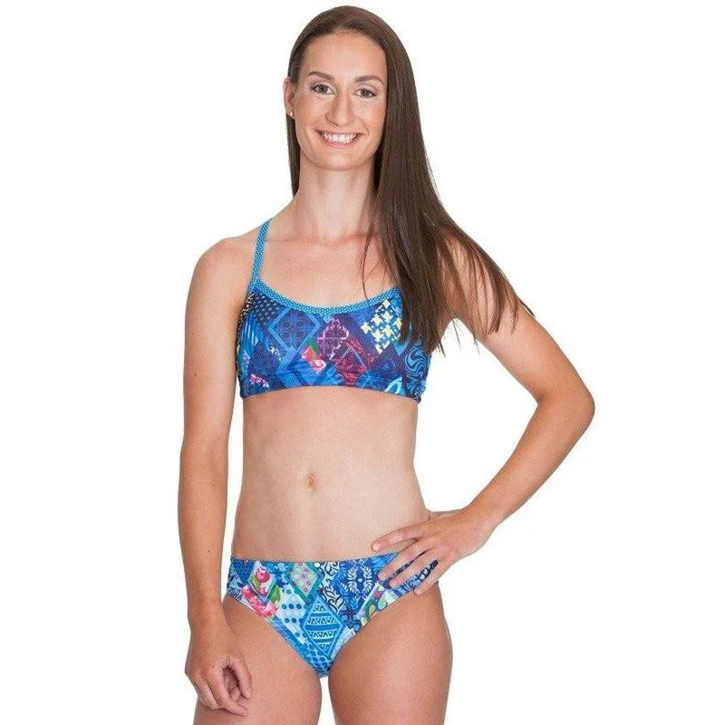 AMANZI Posy Patch Girls Two Piece Bikini