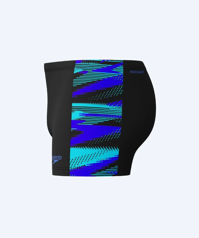 Speedo Aquashorts für Herren - Hyperboom Panel - Schwarz/Blau