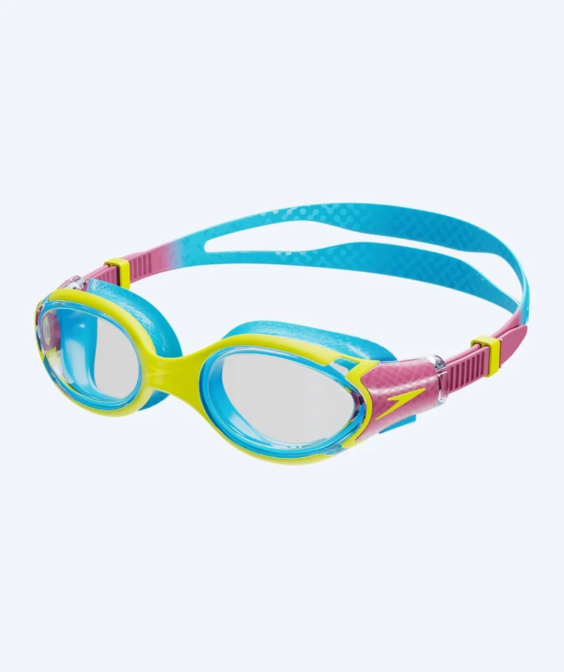 Speedo Schwimmbrille für Kinder (6-14) - Biofuse 2.0 - Gelb/Blau