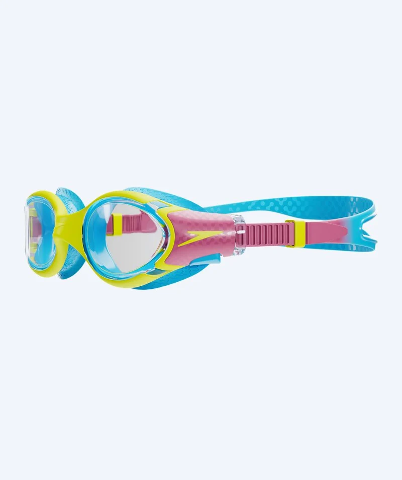 Speedo Schwimmbrille für Kinder (6-14) - Biofuse 2.0 - Gelb/Blau