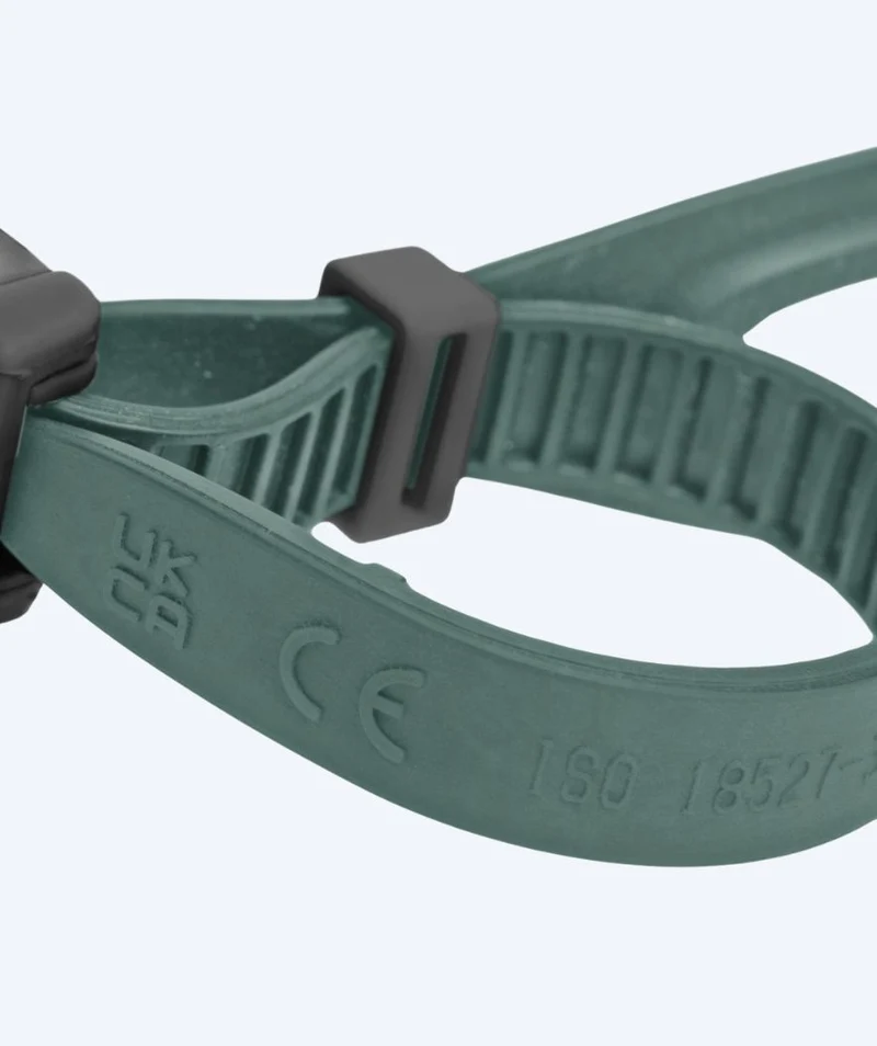 Arena Schwimmbrille für Freizeitschwimmer - The One Plus - Dunkelgrün (Smoke Scheiben)