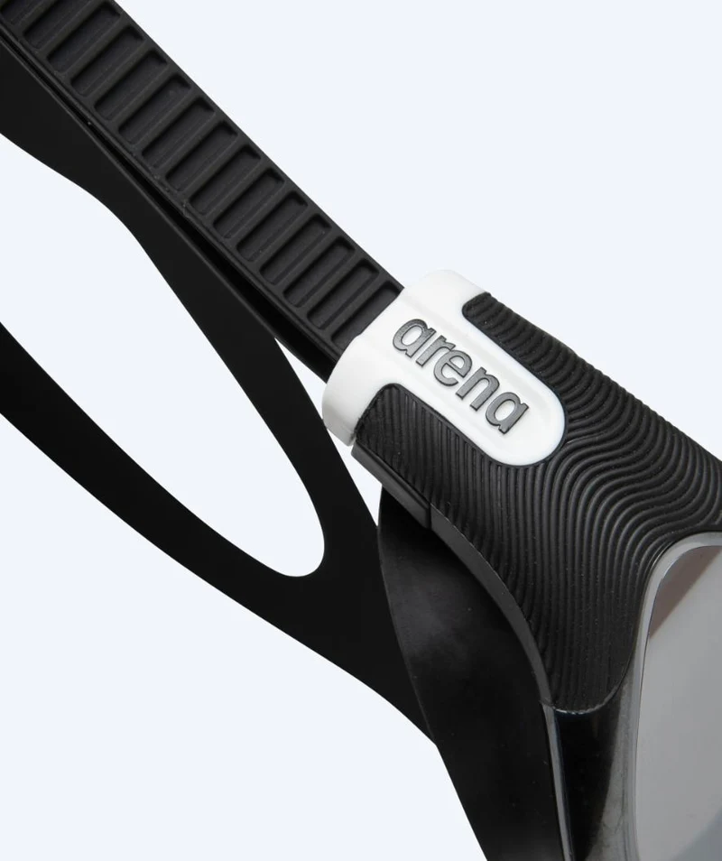 Arena Schwimmbrille für Freizeitschwimmer - The One Plus Mirror - Schwarz/Silber