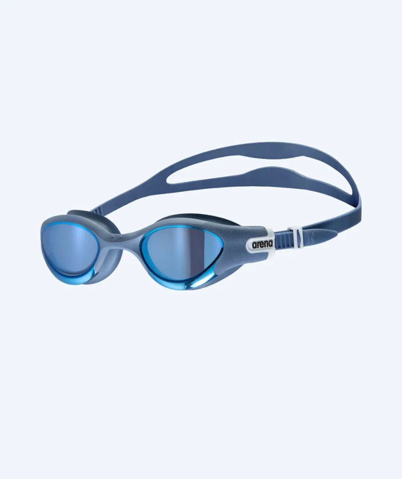 Arena Schwimmbrille für Freizeitschwimmer - The One Plus Mirror - Dunkelblau/Blau