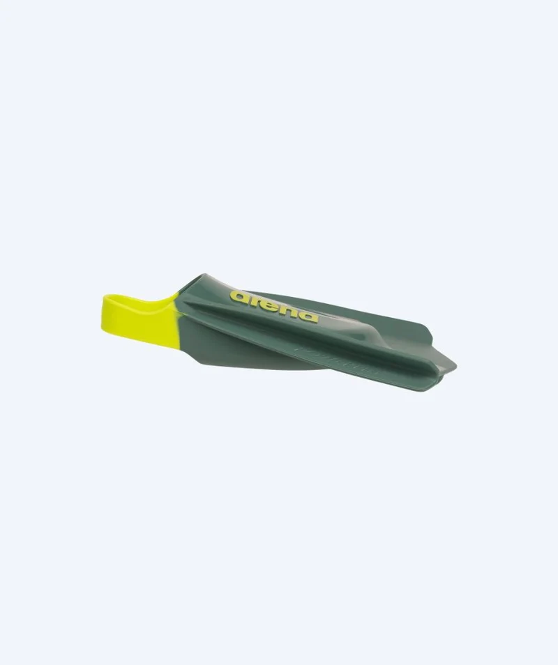 Arena Schwimmflossen - Powerfin Pro || - Dunkelgrün/Gelb (Limited 2026)