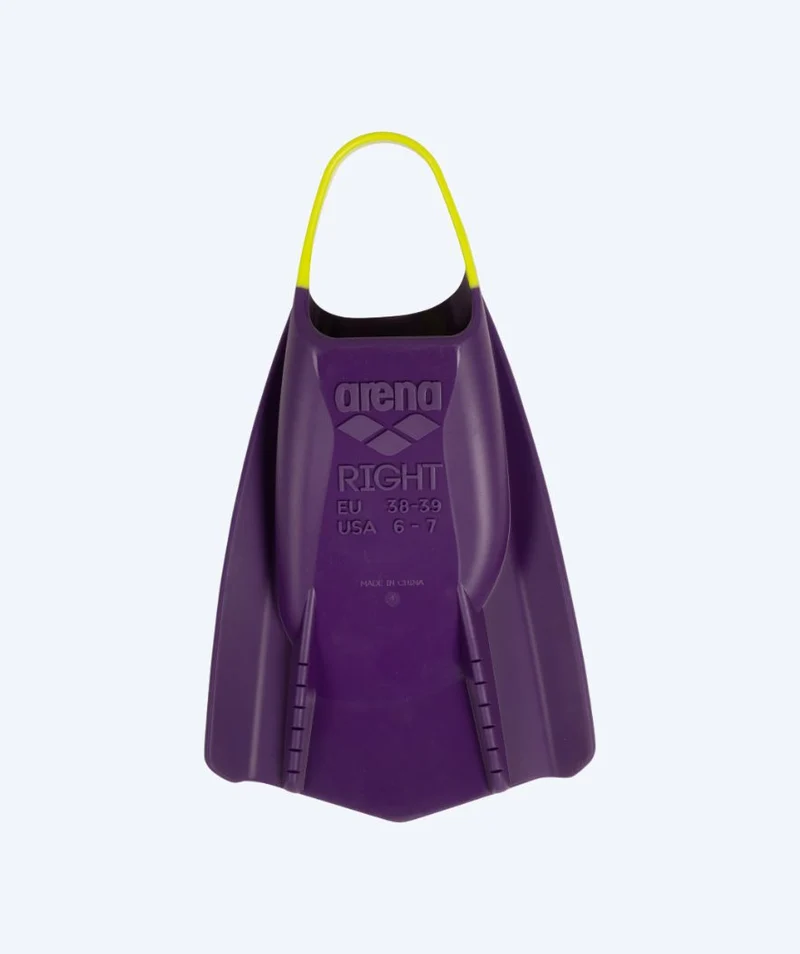 Arena Schwimmflossen - Powerfin Pro || - Lila/Gelb (Limited 2026)