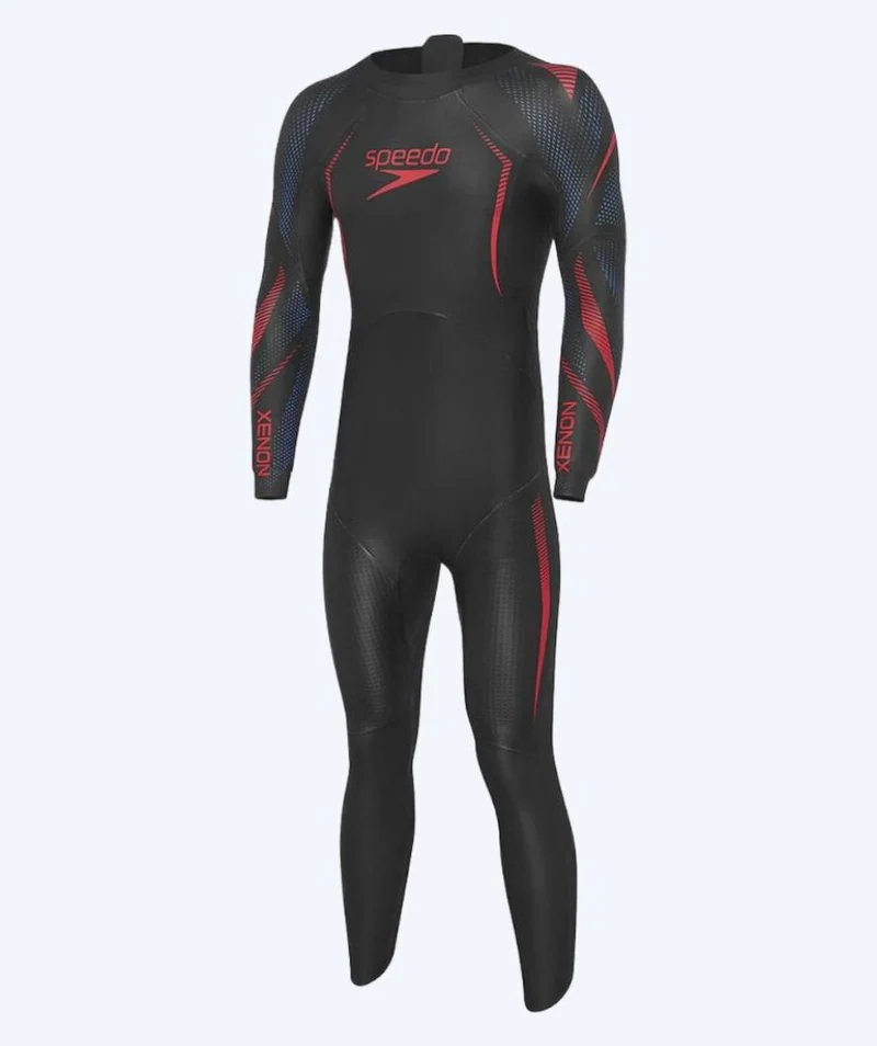 Speedo Neoprenanzug für Herren - Xenon - Schwarz/Rot