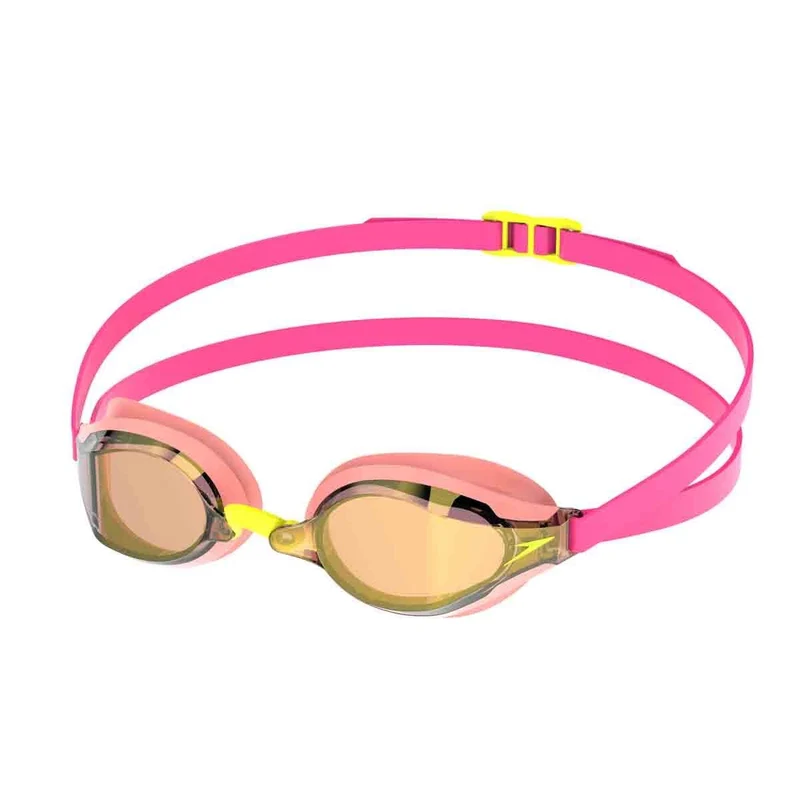 Speedo Fastskin Speedsocket 2 Mirror Goggles - Orange/Gold