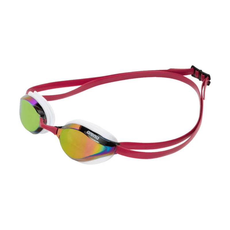 Arena Python Mirror Goggles - Copper/White/Red