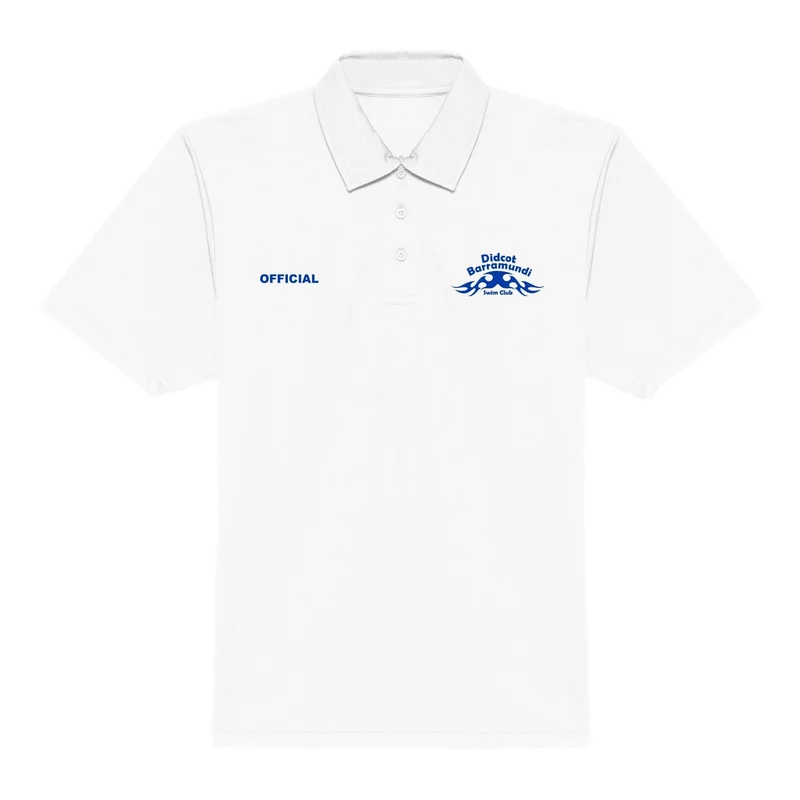 Didcot Barramundi Swim Club Officials Polo Shirt