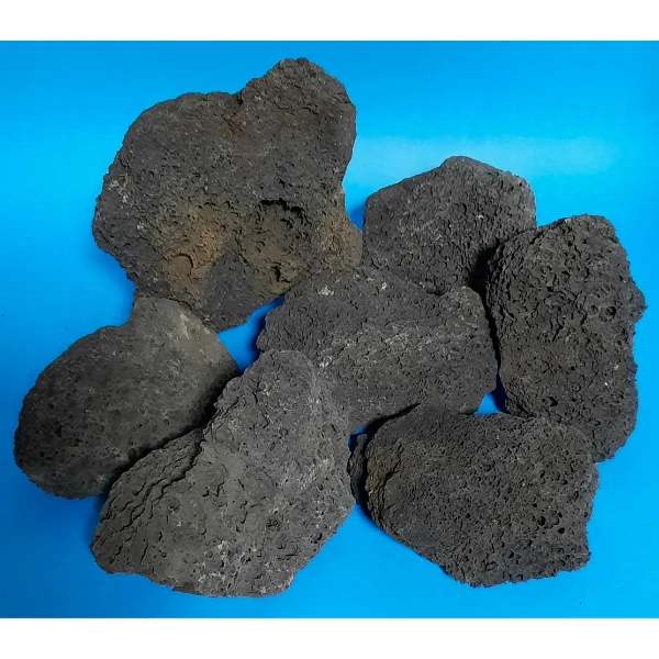 aquadeco Schwarzer Lava-Stein Premium S 9-14cm