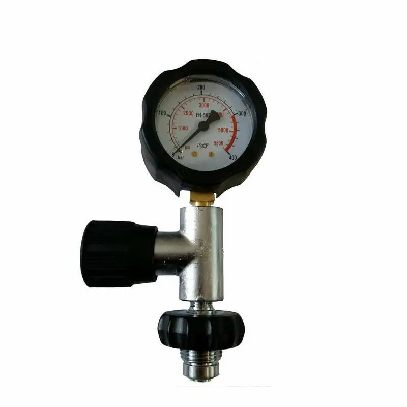 Flaschenprüfmanometer DIN 300 bar