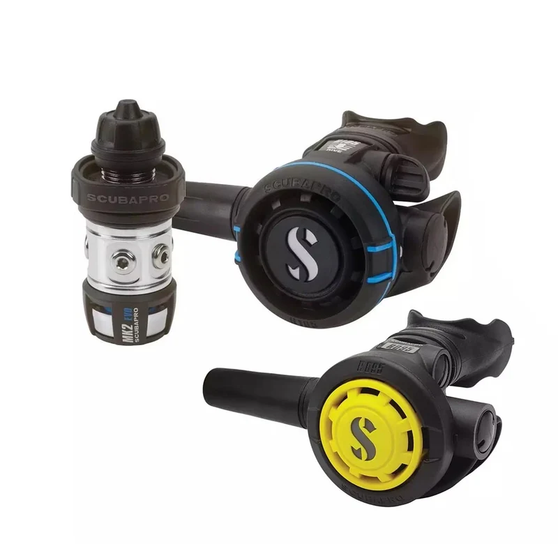 Scubapro MK2 EVO / R105 / R095 Oktopus - Atemregler Komplettset fertig montiert