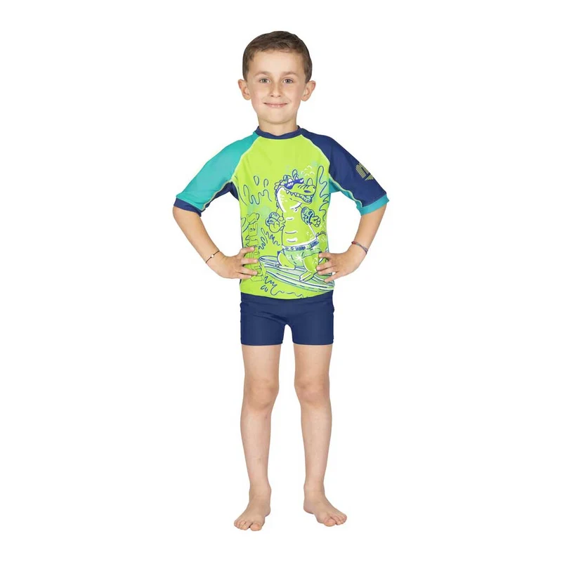 Mares Rashguard Shield Kid lime