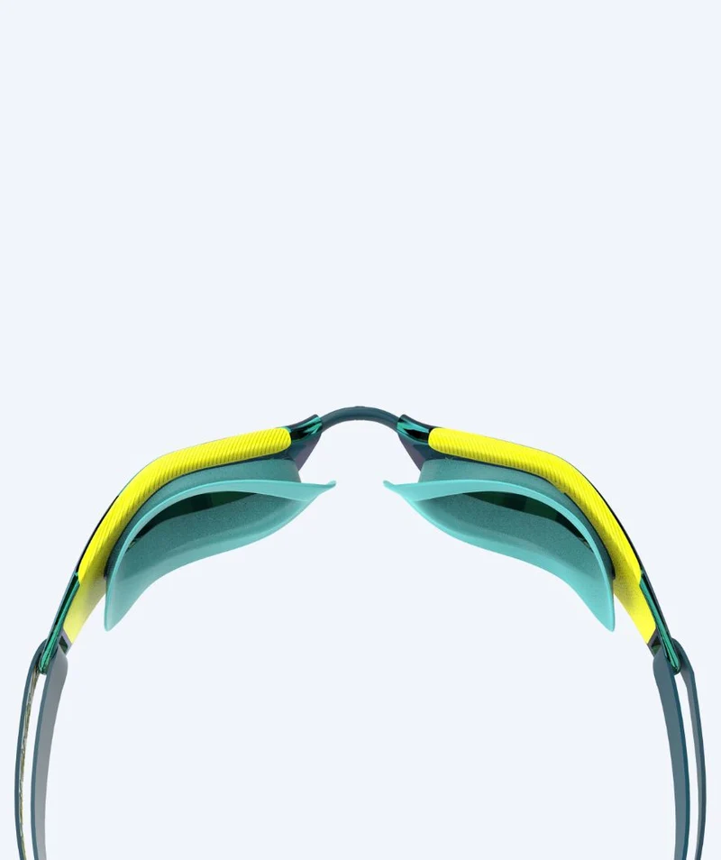 Speedo Elite Schwimmbrillen - Fastskin Hyper Elite Mirror - Gelb/Grün