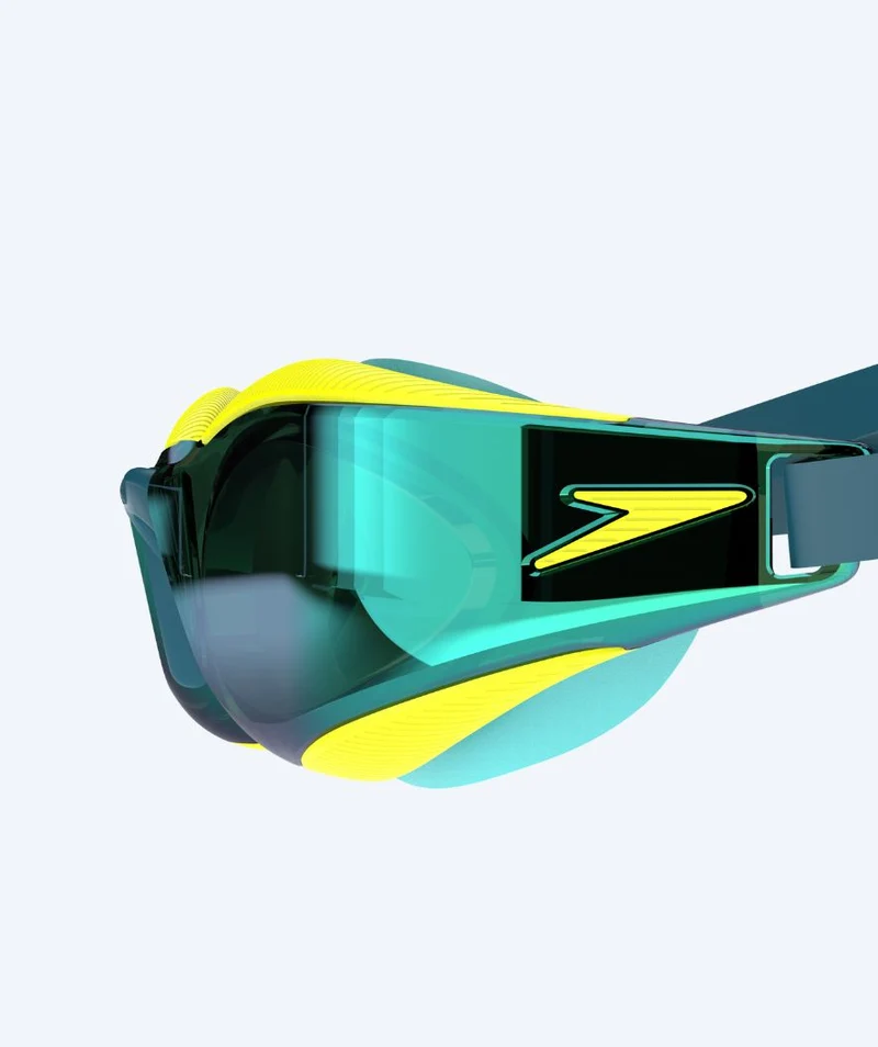 Speedo Elite Schwimmbrillen - Fastskin Hyper Elite Mirror - Gelb/Grün
