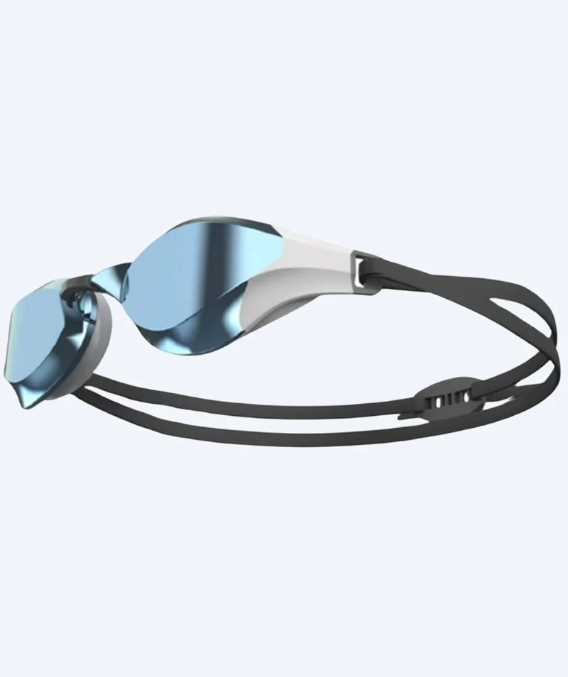 Watery Elite Schwimmbrillen - Rattle Pro Mirror - Weiß/Grau