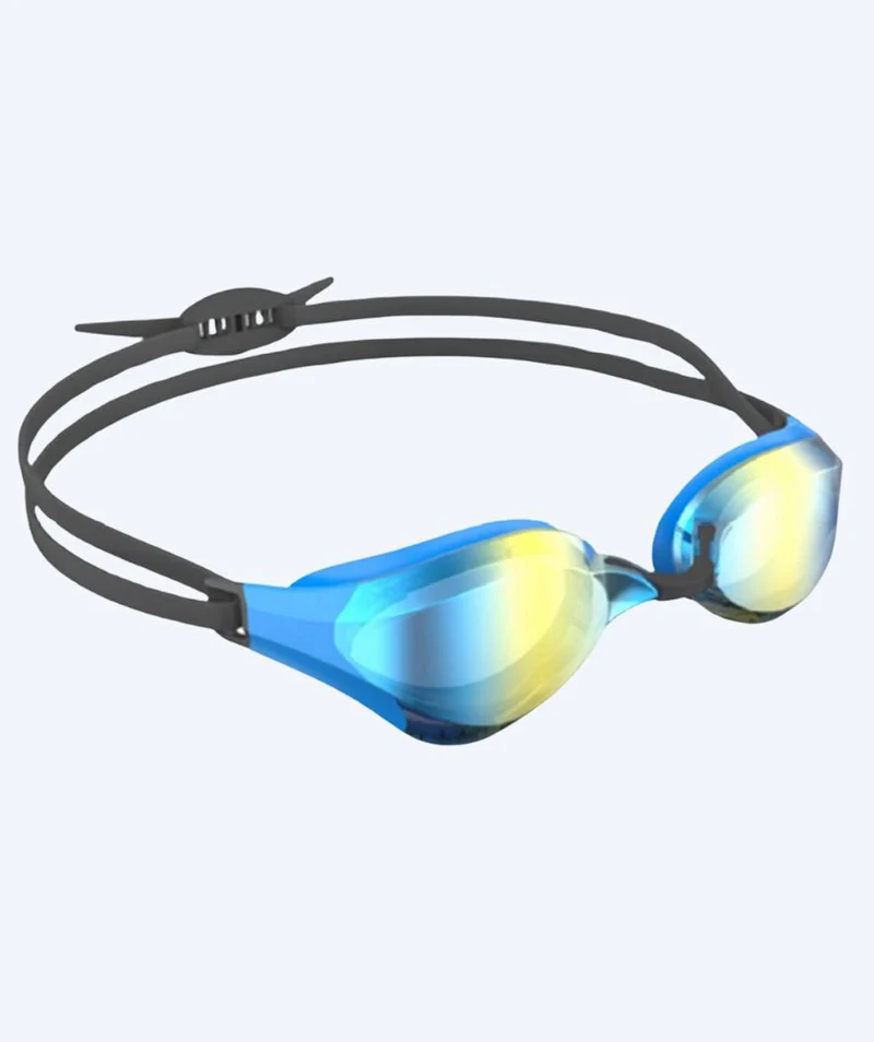Watery Elite Schwimmbrillen - Rattle Pro Mirror - Blau/Schwarz