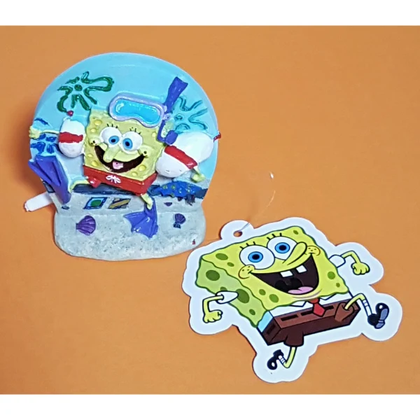 Penn Plax Deko Spongebob Taucher Ausströmer
