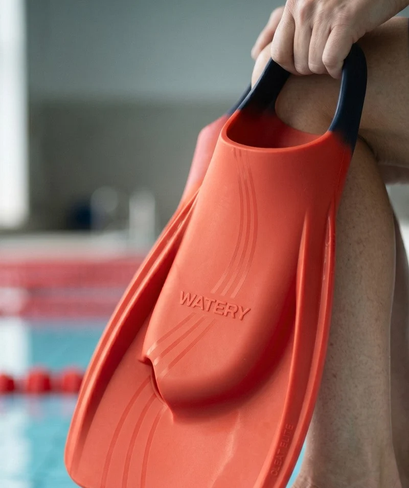 Watery Schwimmflossen - Cleat Elite Tech - Orange