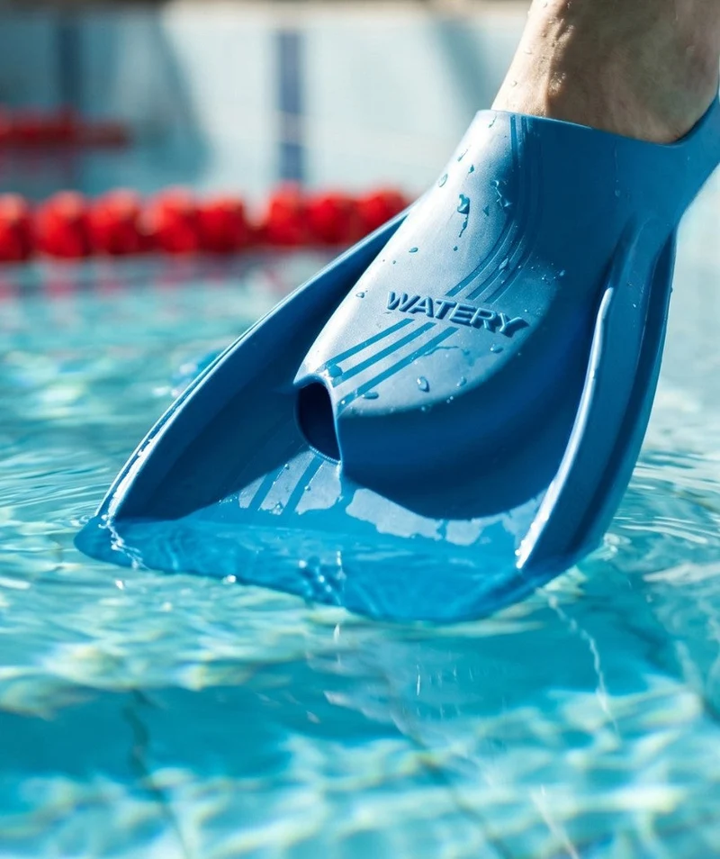 Watery Schwimmflossen - Cleat Elite Tech - Hellblau