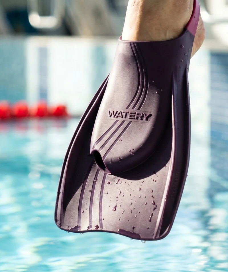 Watery Schwimmflossen - Cleat Elite Tech - Lila