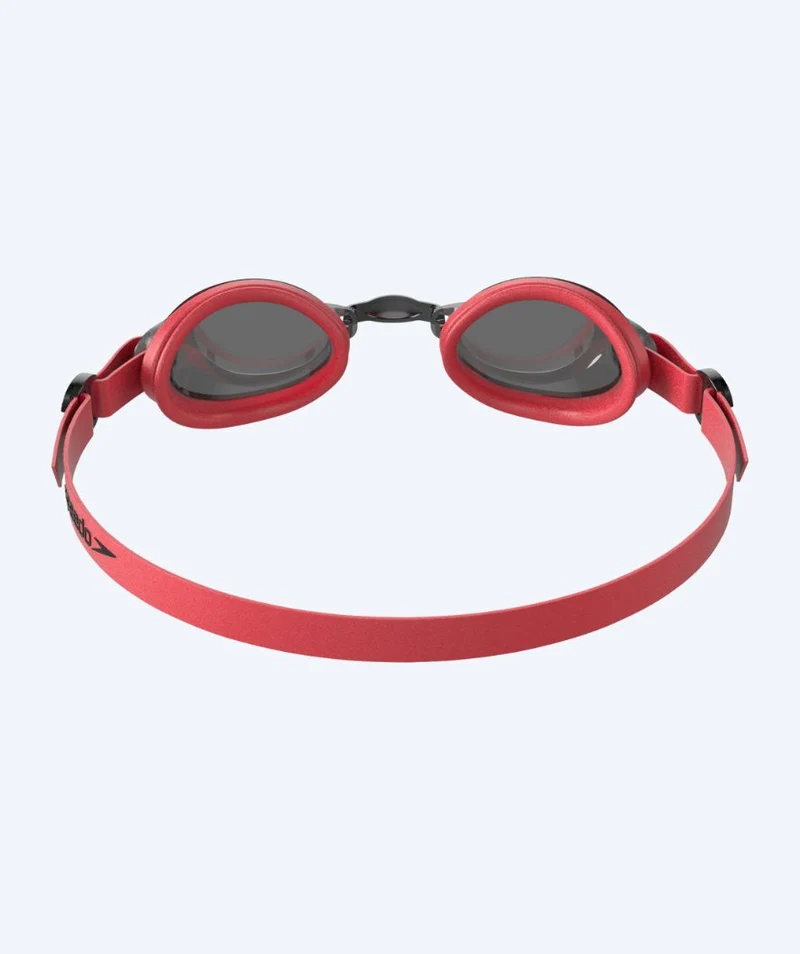 Speedo Schwimmbrille für Freizeitschwimmer - Jet - Rot (Smoke Scheiben)