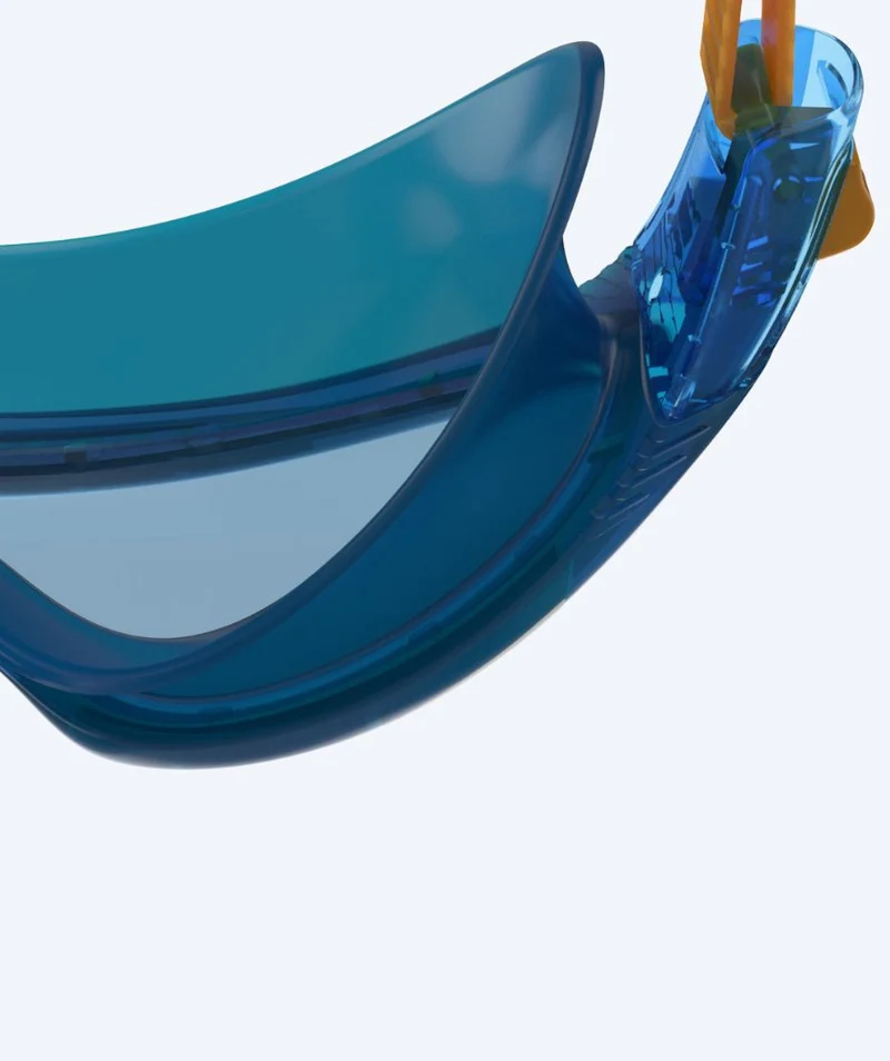 Speedo Schwimmmaske für Junioren (6-12) - Biofuse Rift - Blau/Klar