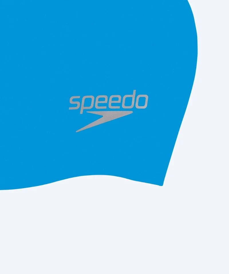 Speedo Badekappe - Plain Moulded - Hellblau