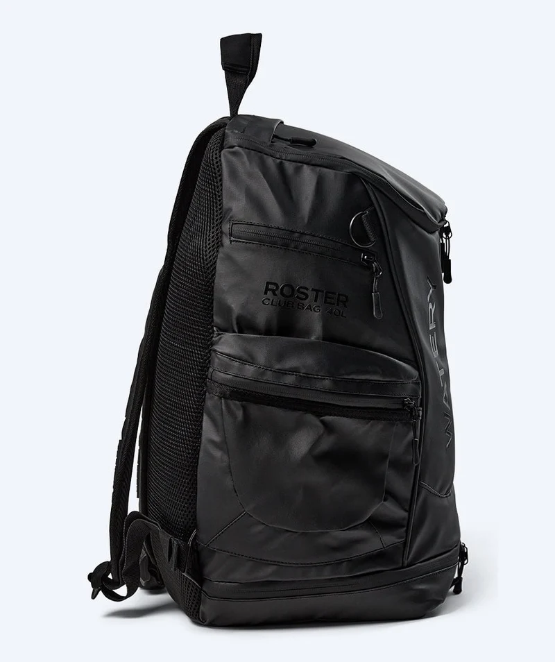 Watery Schwimmrucksack - Roster Club 40L - Schwarz