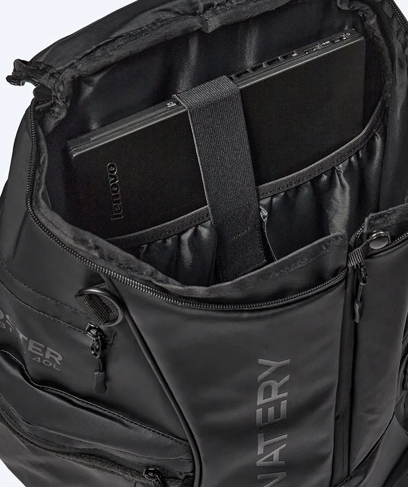 Watery Schwimmrucksack - Roster Club 40L - Schwarz