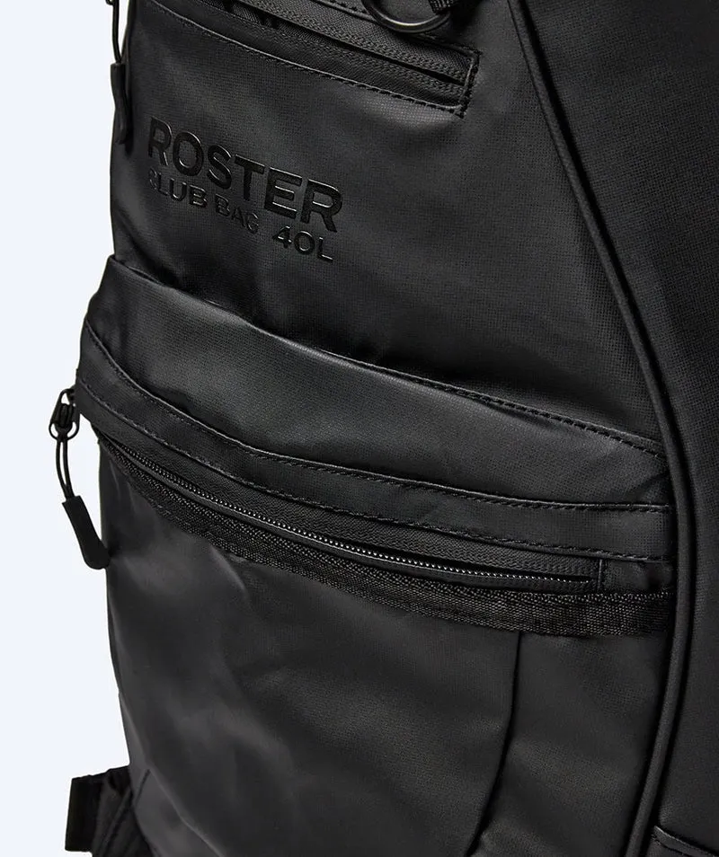 Watery Schwimmrucksack - Roster Club 40L - Schwarz
