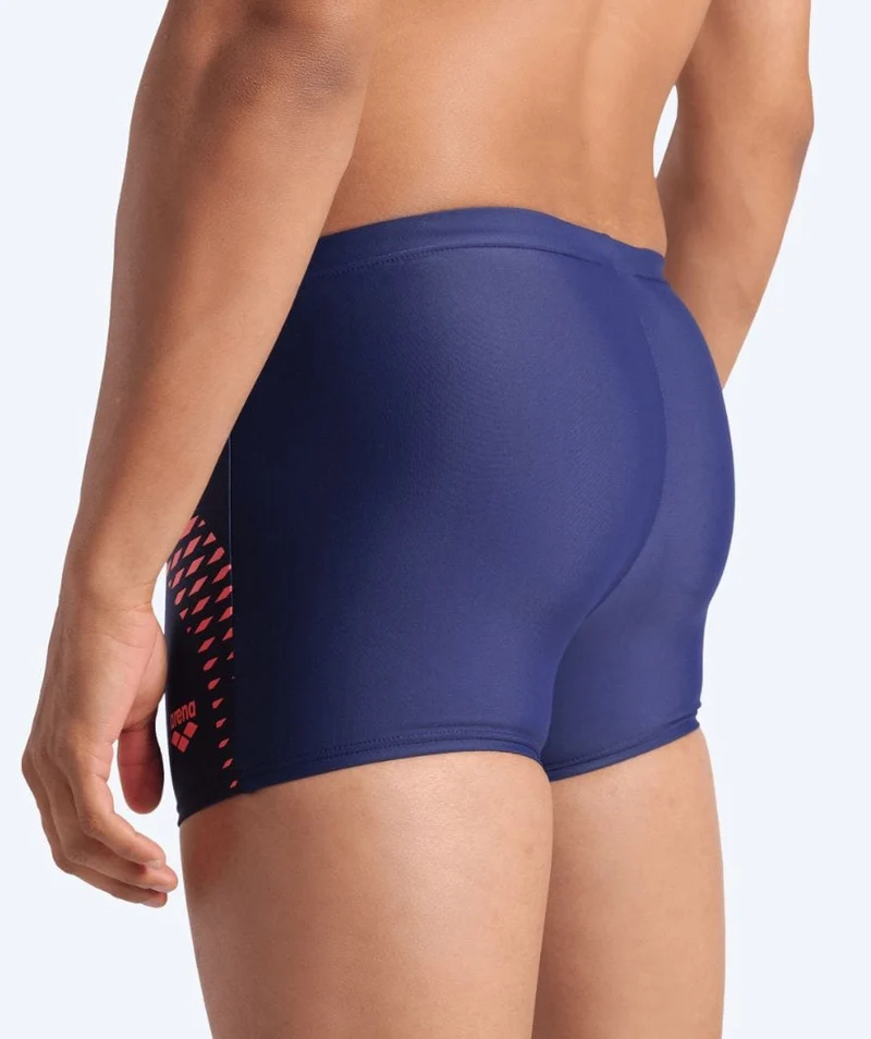 Arena Trunks für Herren - Openings - Dunkelblau/Rot