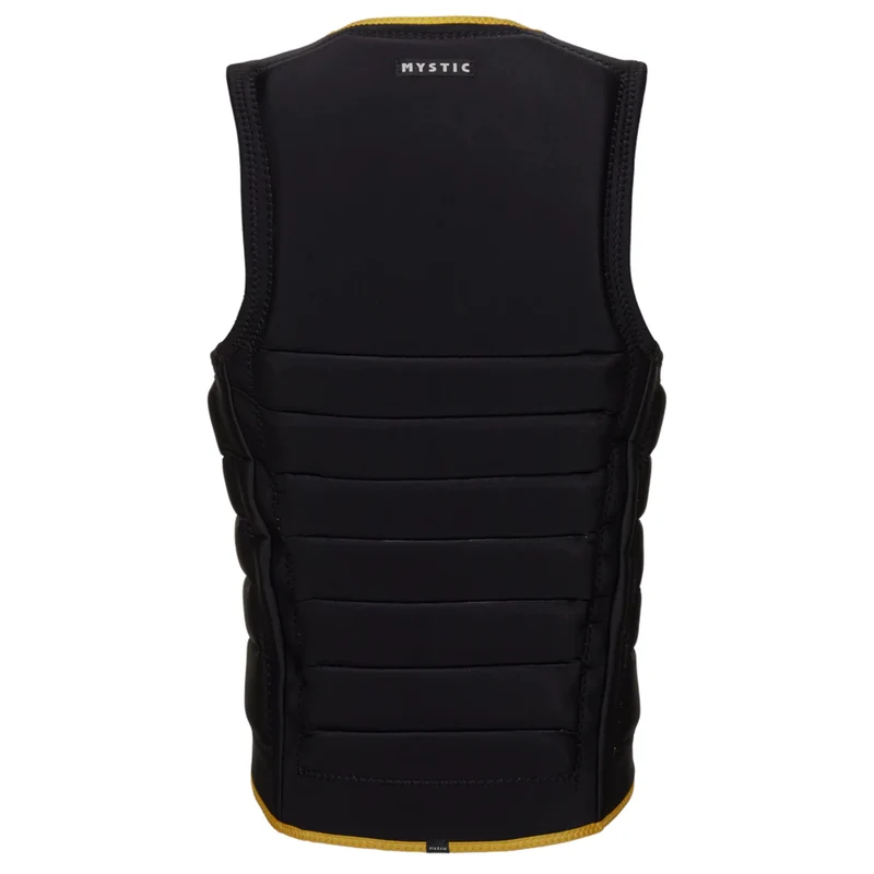 Mystic The Dom Impact Vest Frontzip black/yellow