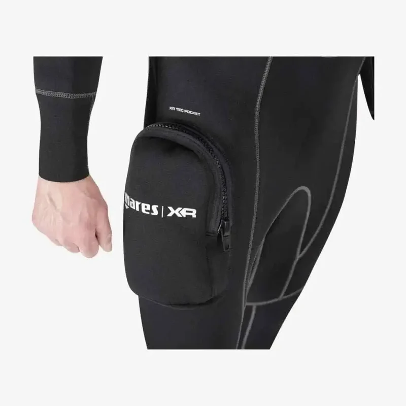 Mares XR3 Neopren Trockentauchanzug mit Boots - Neopren Halsmanschette, Latex Armmanschette XS/S