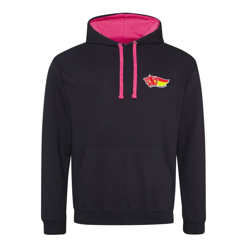 SLSA Wales Stillwater Championships 2026 Hoodie - Jet Black / Hot Pink