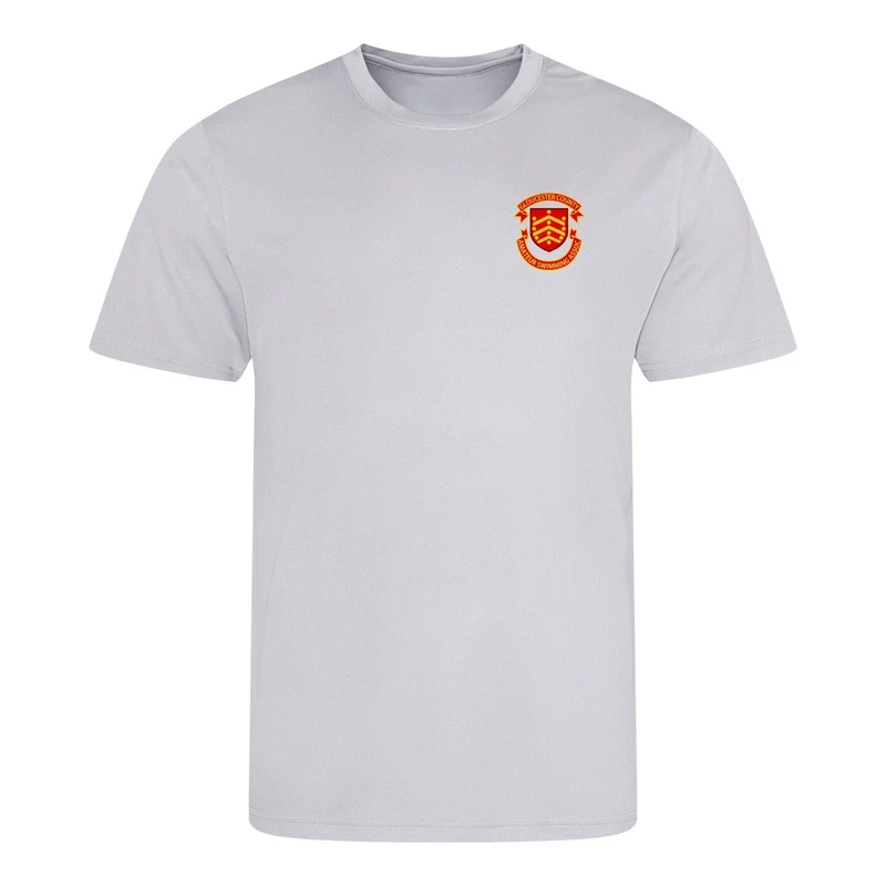 Gloucester County ASA County Championships 2026 T-Shirt - Heather Grey