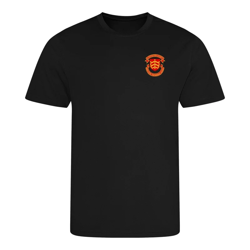 Gloucester County ASA County Championships 2026 T-Shirt - Jet Black
