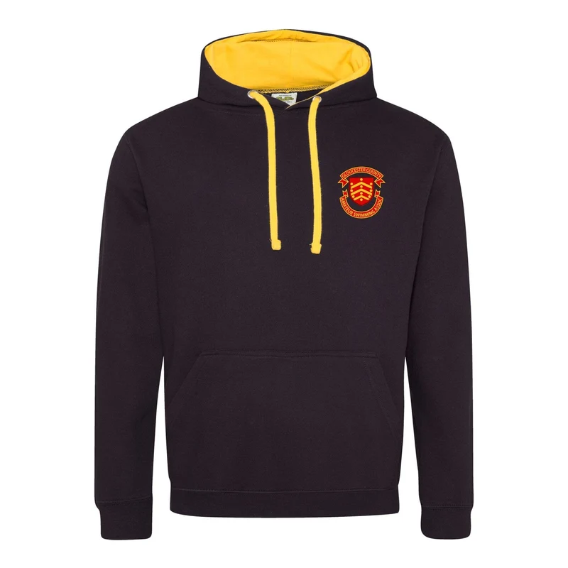 Gloucester County ASA County Championships 2026 Hoodie - Jet Black / Gold