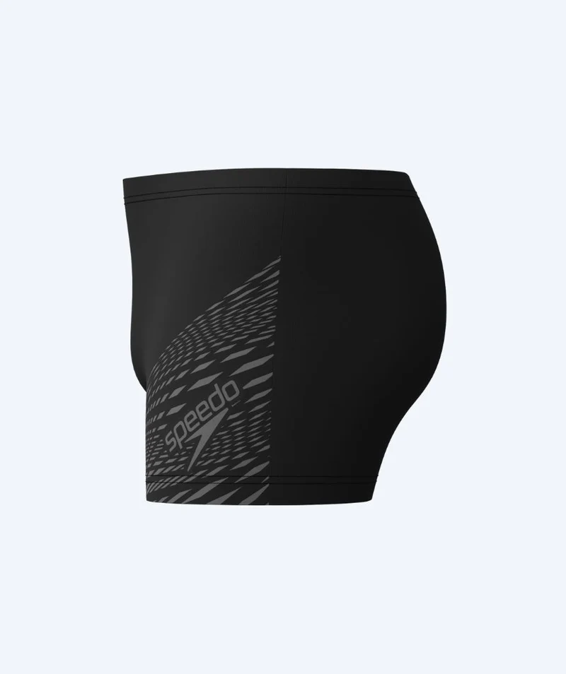 Speedo Aquashorts für Herren - Medley Logo - Schwarz/Grau