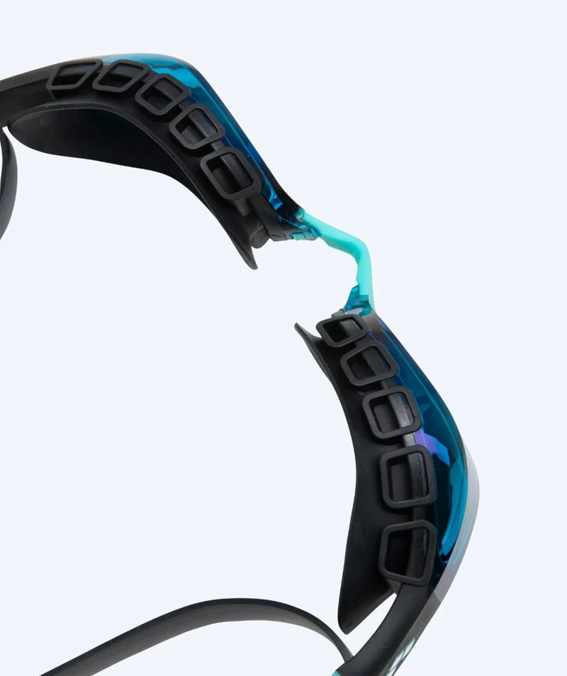 Arena Elite Schwimmbrillen - Air Sonic Mirror - Schwarz/Türkis
