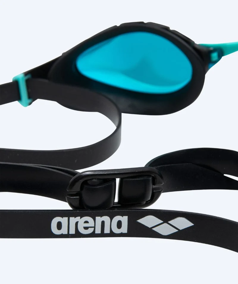 Arena Elite Schwimmbrillen - Air Sonic Mirror - Schwarz/Türkis