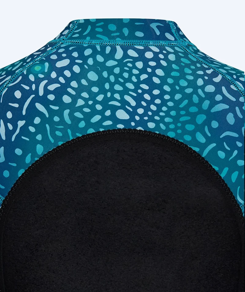 Watery Neopren Springsuit für Damen - Lady Open Back - Grün/Blau