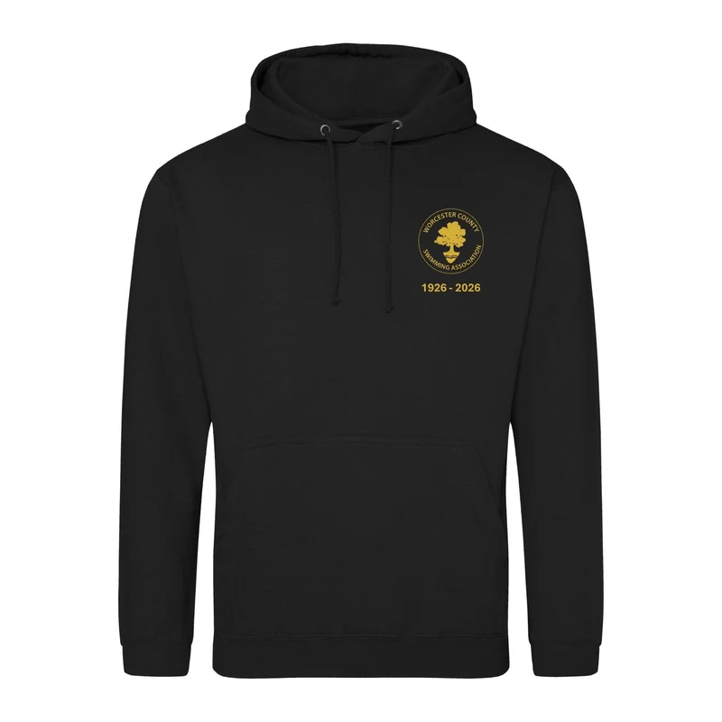 Worcester County ASA County Championships 2026 Hoodie - Jet Black